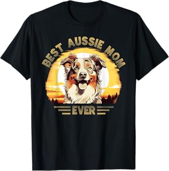 Aussie Mom Australian Shepherd T-Shirt