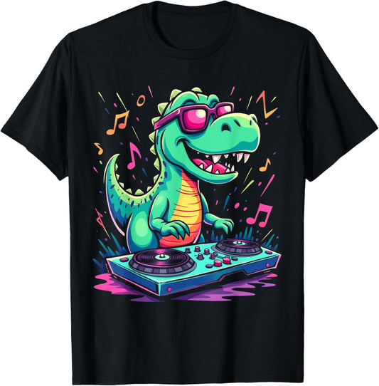 Dinosaur DJ T-Shirt