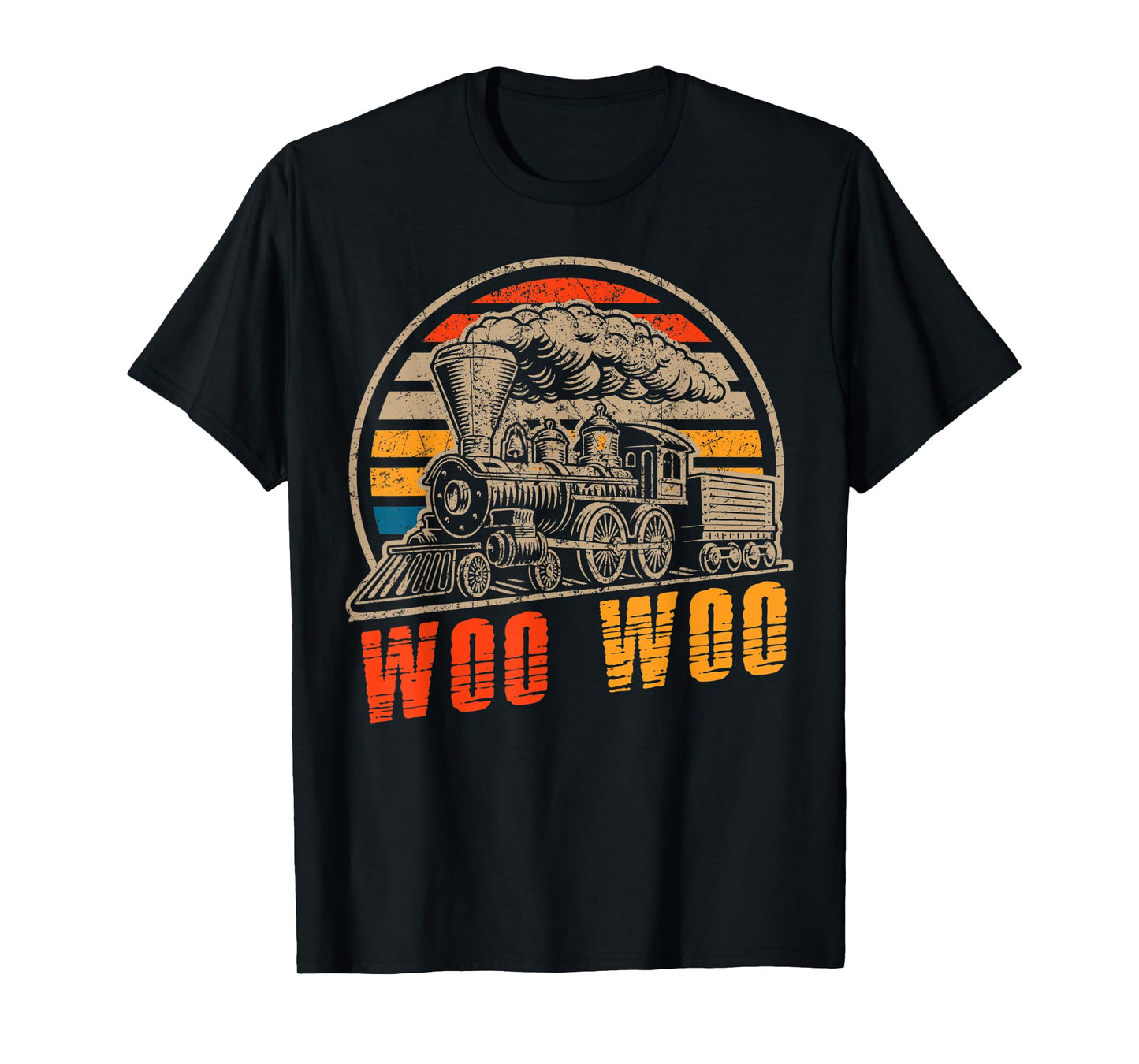 Vintage Trains Woo Woo Retro Vintage Train T-Shirt