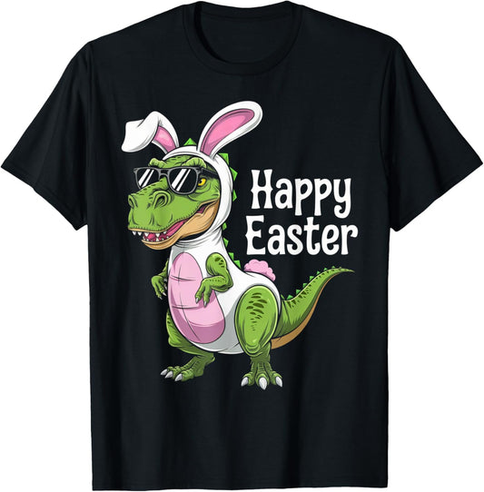 Dinosaur Easter Egg Hunt Bunny T-Shirt