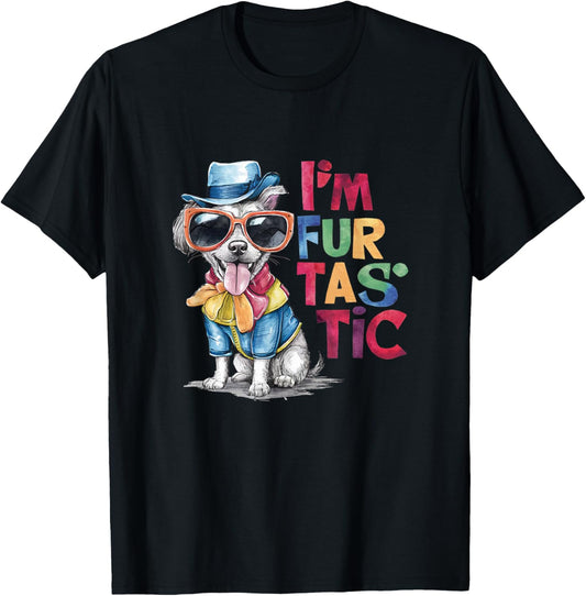 funny sarcastic dog quote ironic design T-Shirt