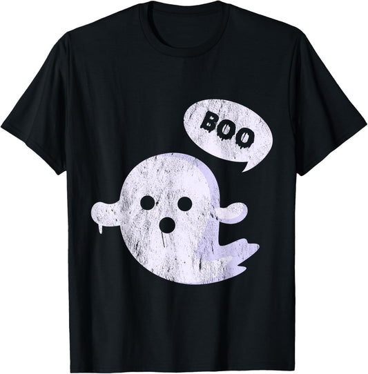 Boo Ghost Halloween T-Shirt