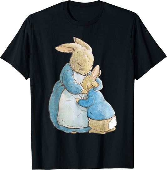Peter Mother Rabbit Retro Cottagecore Easter Bunny T-Shirt