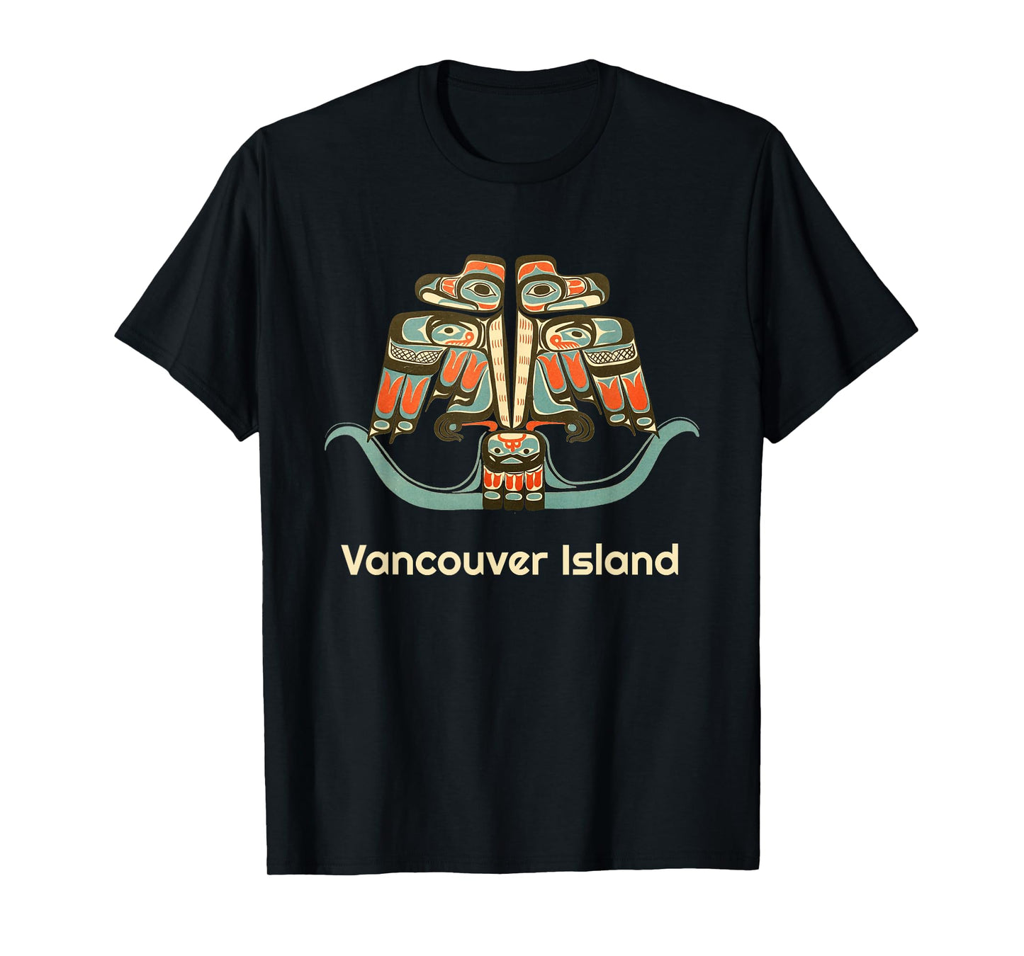Vancouver Island British Columbia Thunderbird Birdwatching T-Shirt