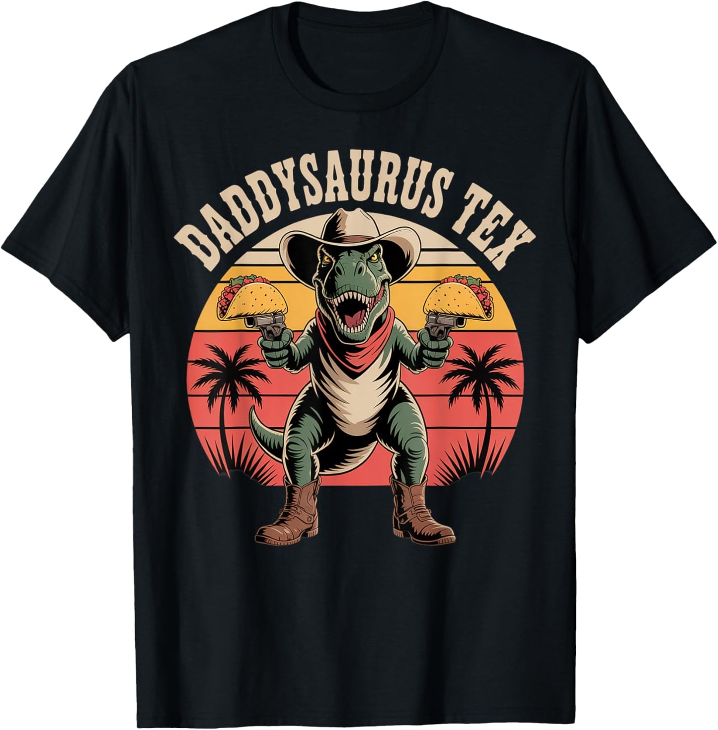 Funny Daddysaurus Tex for Father's Day T-Shirt