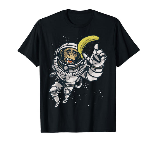 Astronaut Monkey - Space Travel T-Shirt