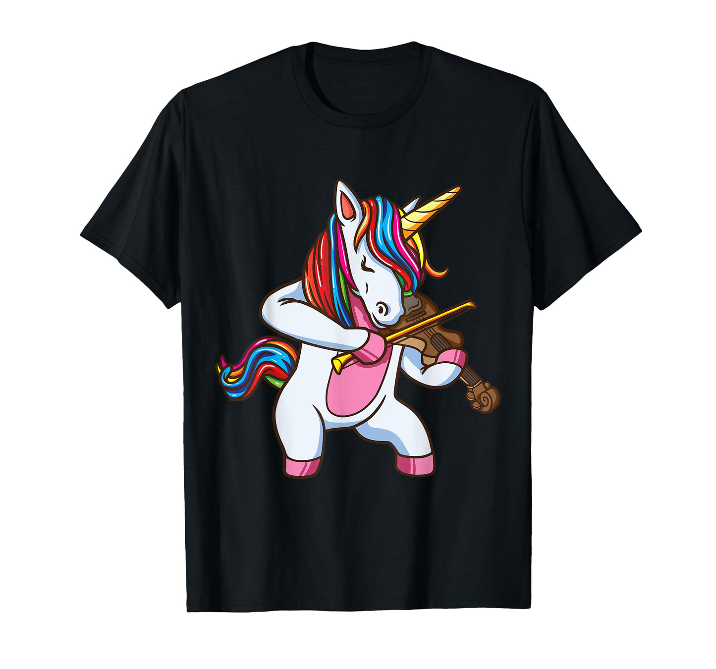 Violinist Unicorn Violin Viola Player Music Lover Gift Shirt T-Shirt