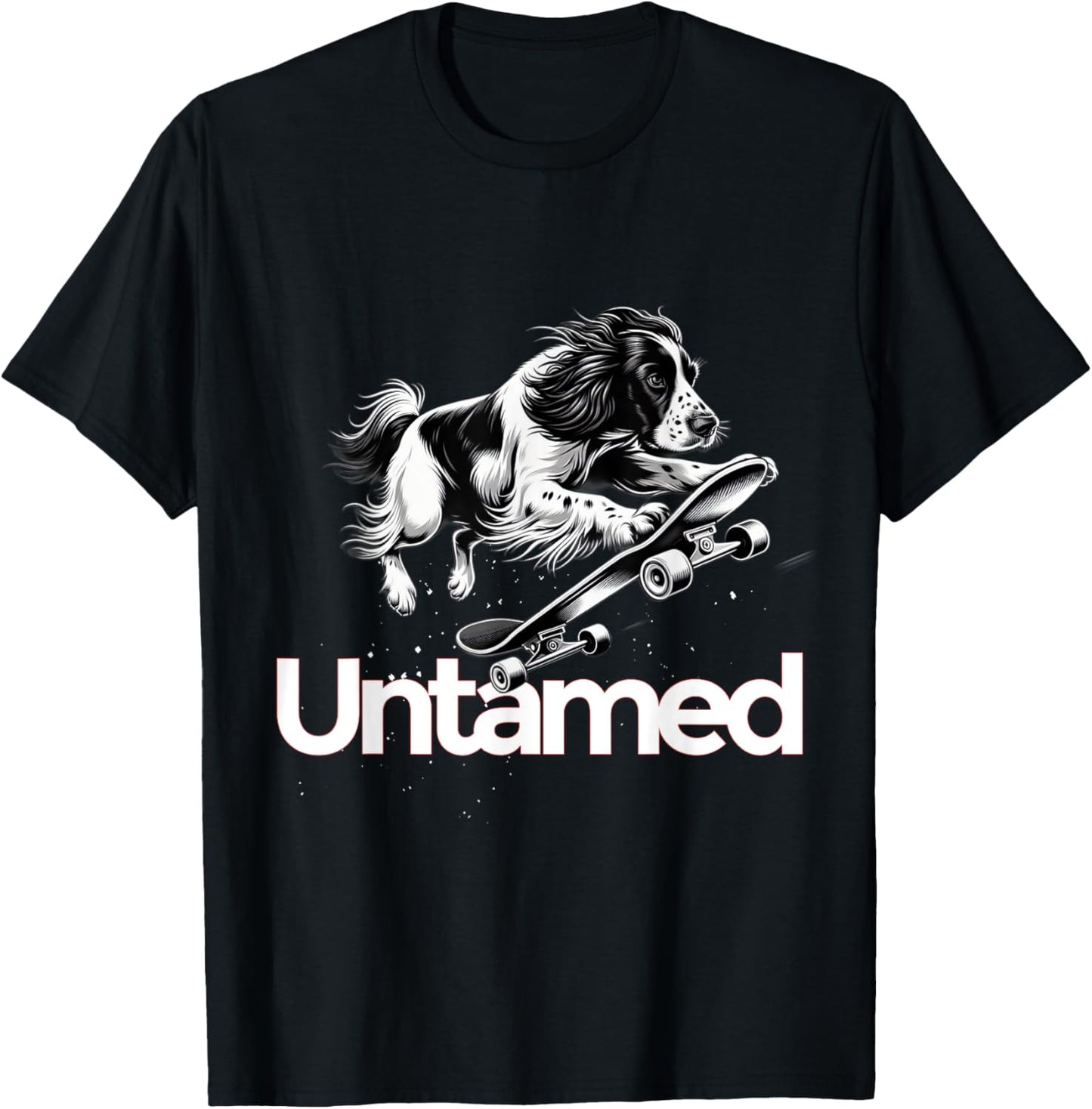 English Springer Spaniel Dog Untamed T-Shirt