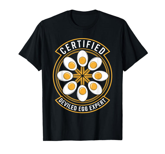 Certified Deviled Egg Expert Deviled Eggs T-Shirt