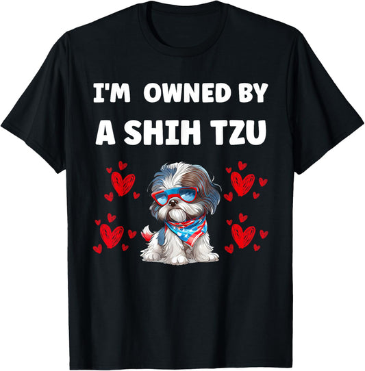 I am owned by a shih tzu T-Shirt