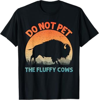 Cool Bison Design For Men Women Buffalo Animal Lovers Bison T-Shirt