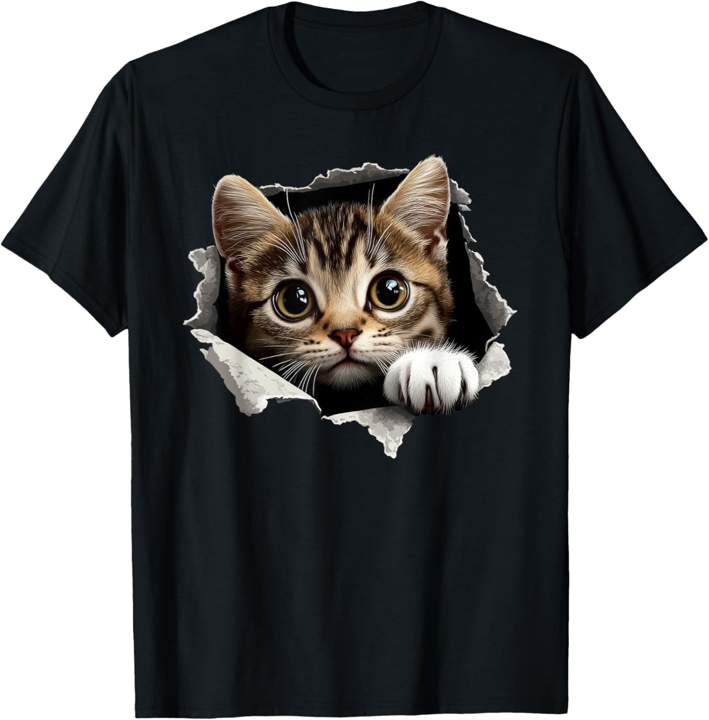 Funny Cat Kitten Graphic T-Shirt
