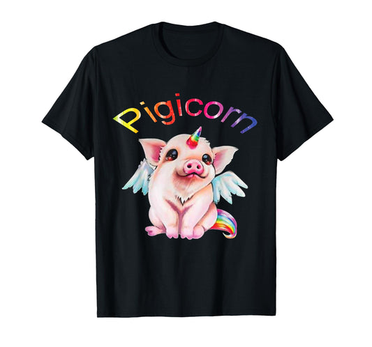 Pigicorn t-shirt - I love Pigs and Unicorns Teeshirt