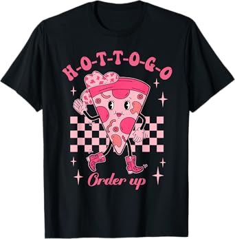 The Midwest Call Me Hot Retro Pizza Hot-To-Go T-Shirt