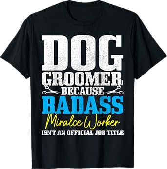 Funny Dog Grooming Salon T-Shirt