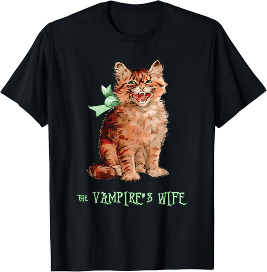 The vampire's wife cat T-Shirt