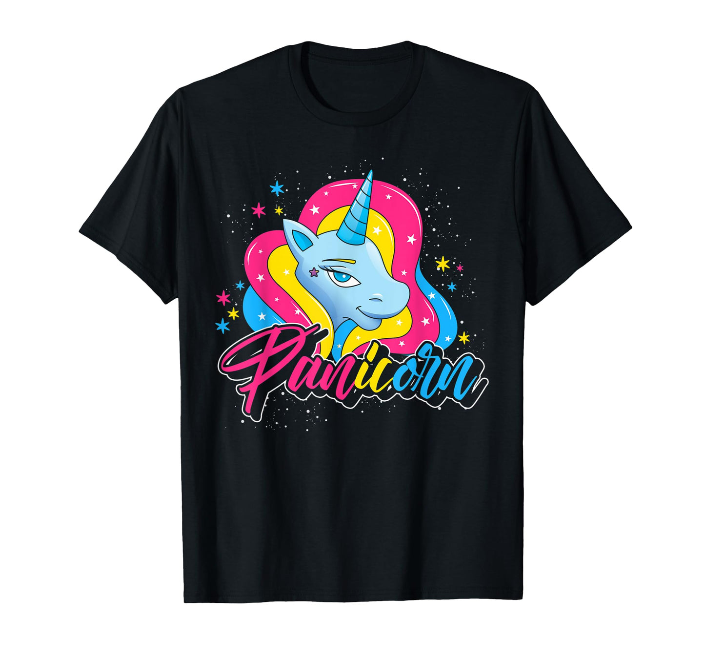 Funny Magical Panicorn Pansexual Unicorn LGBT Pansexual T-Shirt