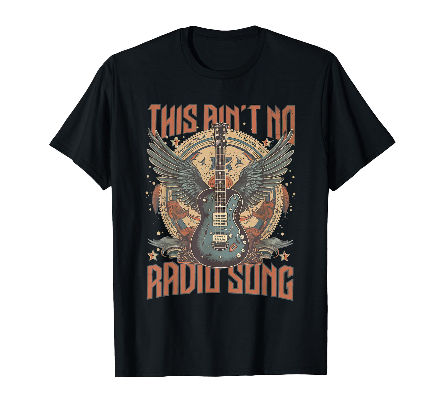 Radio Song | Mockingbird Crow Country Music T-Shirt