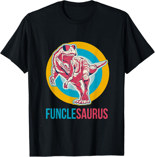 Vintage Retro Funclesaurus Rex Tshirt T-Shirt
