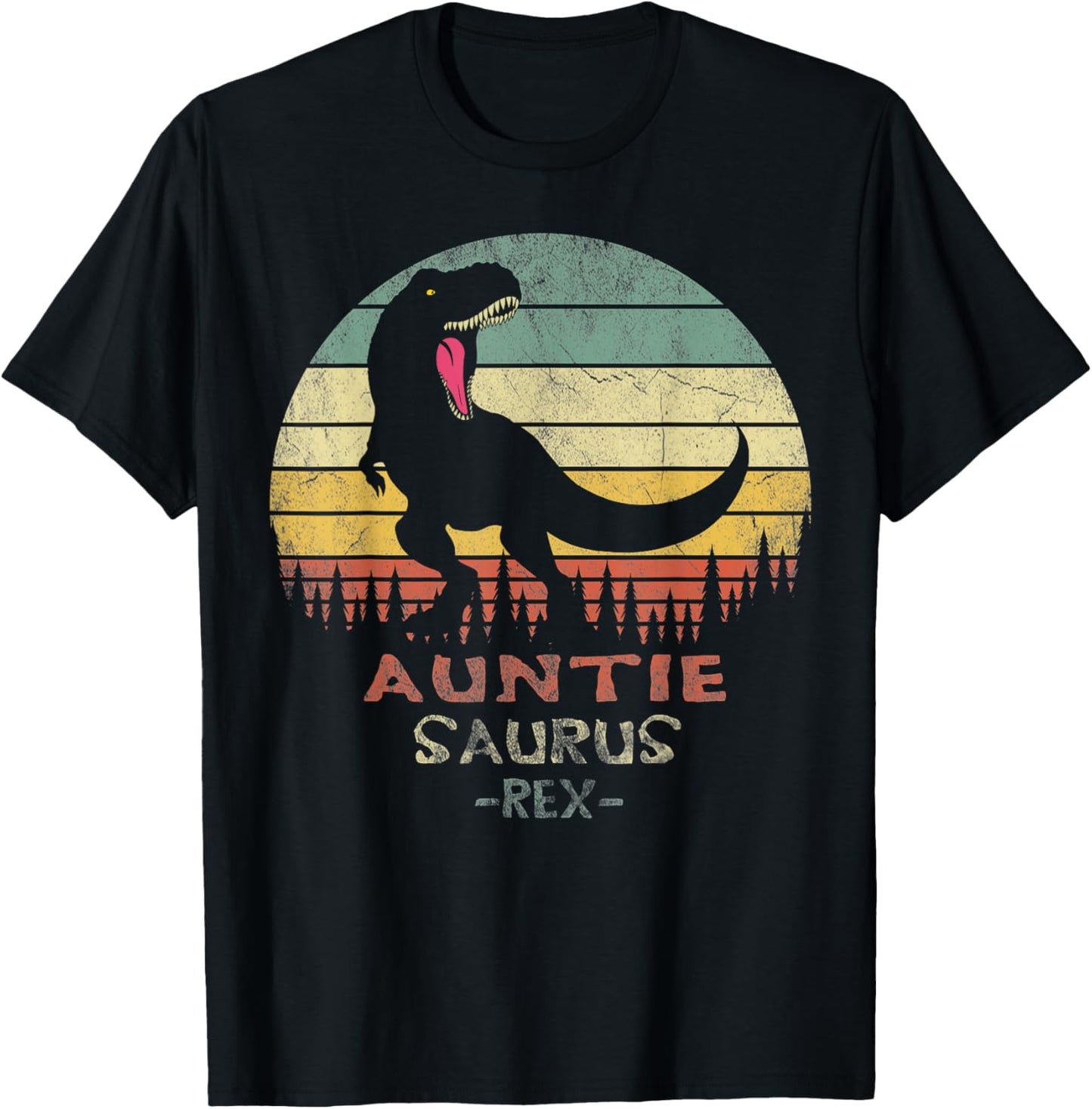 Auntiesaurus Rex Auntie Saurus Dinosaur Auntiesaurus T-Rex T-Shirt