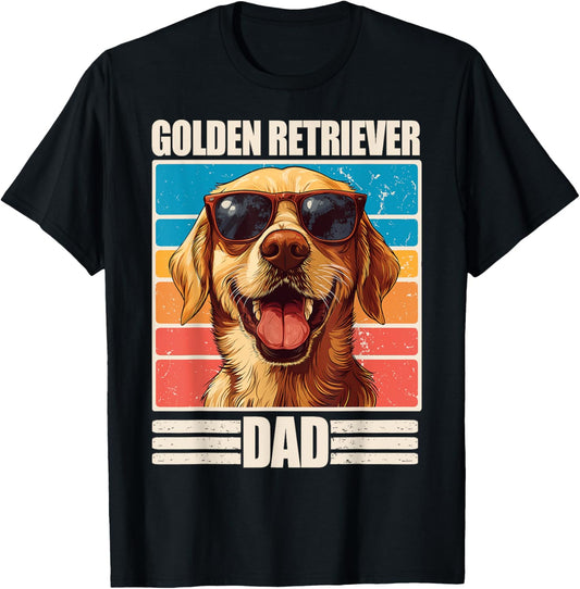 Golden Retriever Dad T-Shirt
