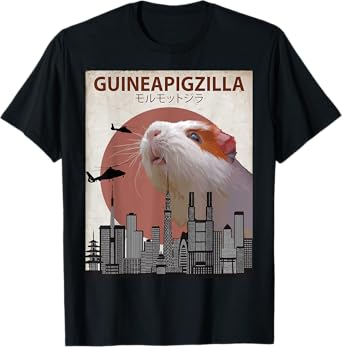 Guineapigzilla Funny Guinea Pig Gift T-Shirt