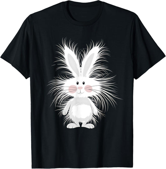 Frazzled Bunny Cute Easter Humor Rabbit Holiday T-Shirt