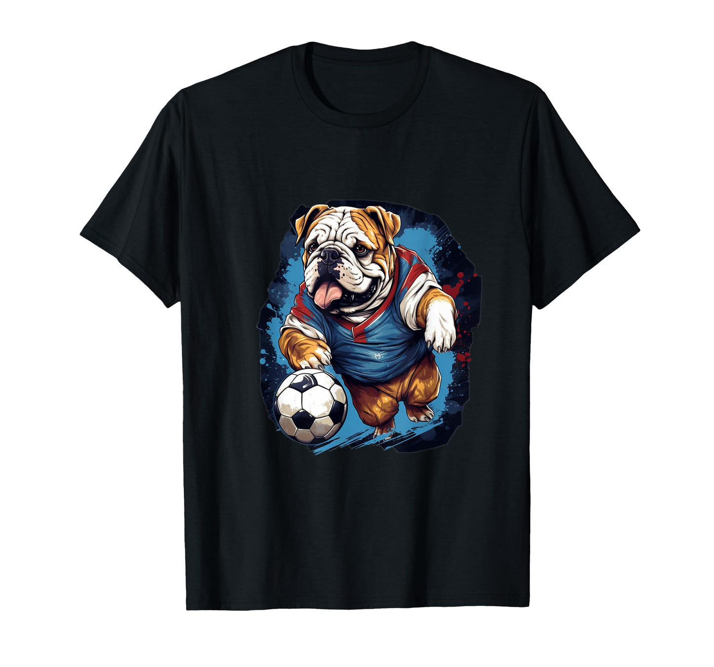 English Bulldog Soccer - English Bulldog T-Shirt