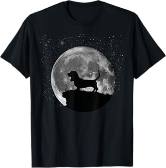 Basset Hound Dog T-Shirt for Men Women Kids