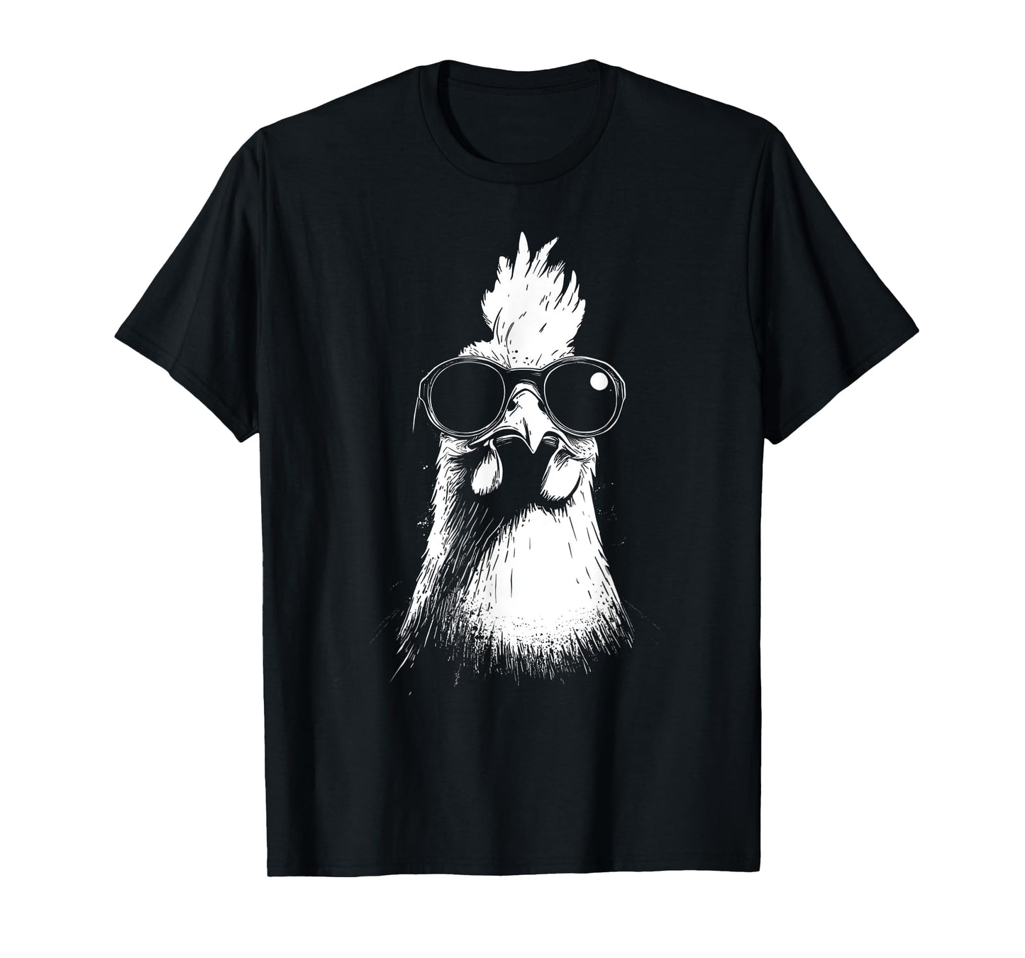 Funny Chicken cool Graffiti Urban art street T-Shirt