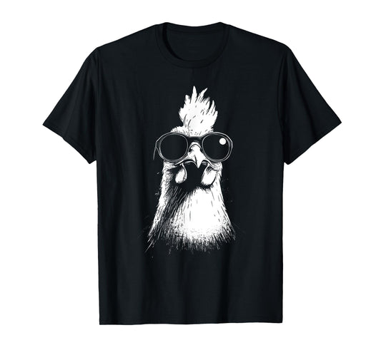 Funny Chicken cool Graffiti Urban art street T-Shirt
