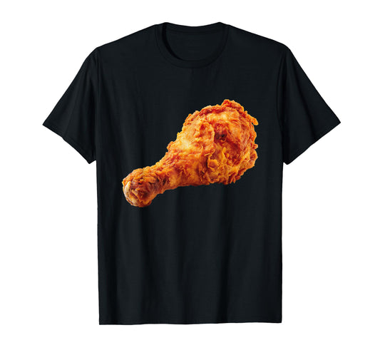 Fried Chicken Drumstick Funny Food Halloween Costume Graphic T-Shirt