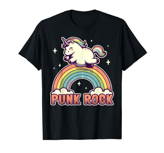 Punk Rock Unicorn I Punk Rock T-Shirt