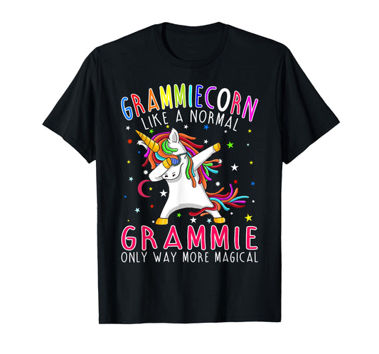 Grammiecorn Like A Normal Grammie Only Way More Magical T-Shirt