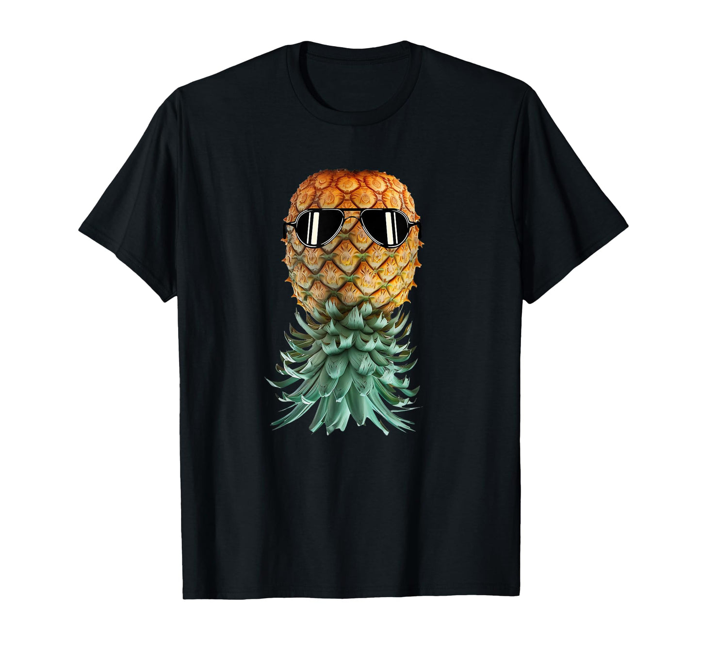 Matching Wife & Husband Upside Down Pineapple T-Shirt