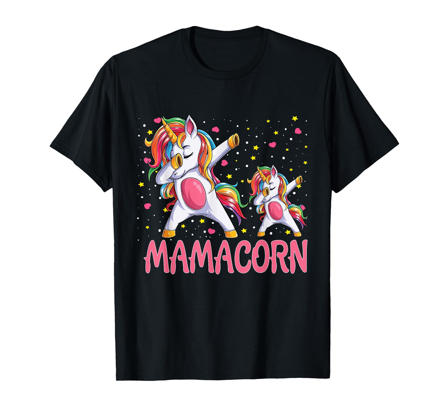 mamacorn unicorn mom baby funny mother's day for women T-Shirt