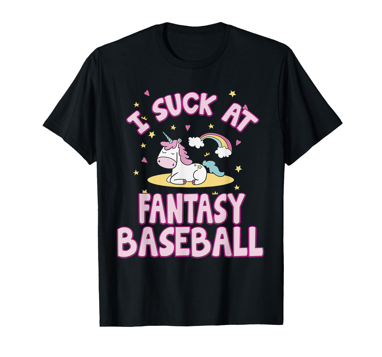 I Suck At Fantasy Baseball Draft Party T-Shirt