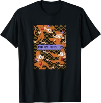 Disney Aladdin Abu Monkey Mischief T-Shirt