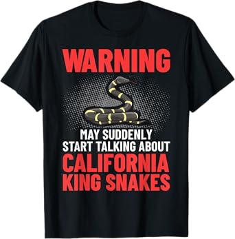 California King Snake High White Habitat T-Shirt