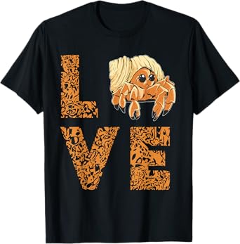 Sea Animals Leopard Love Hermit Crab Lover Hermit Crab T-Shirt