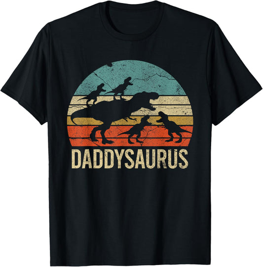 daddy dinosaur shirt, daddysaurus rex 4 kids t shirt T-Shirt
