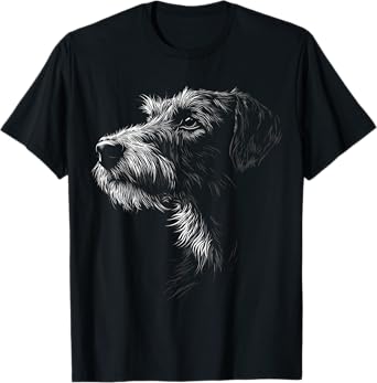 Irish Wolfhound Dog Graphic Pet Art Irish Wolfhound T-Shirt for Men Women Kids