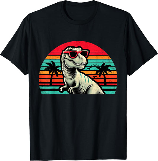 Funny Retro Vintage T Rex Rawrsome Tyrannosaurus Rex T-Shirt