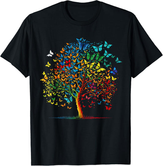 Butterfly Tree funny butterfly T-Shirt