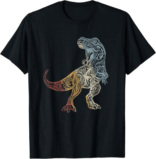 Dinosaur Retro Style Vintage T-Shirt