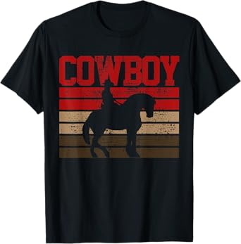 Cowboy Rodeo Horse Country T-Shirt