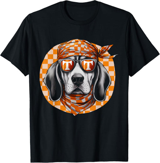 Retro Tennessee Name Distressed Vaporware Lover Dog's Animal T-Shirt