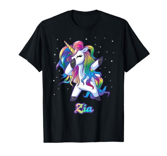 ZIA Unicorn Gifts For Girls Birthday Gifts For Women T-Shirt