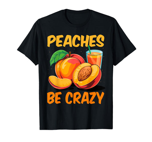 Funny Peach Pun Fruit Georgia Iced Tea T-Shirt