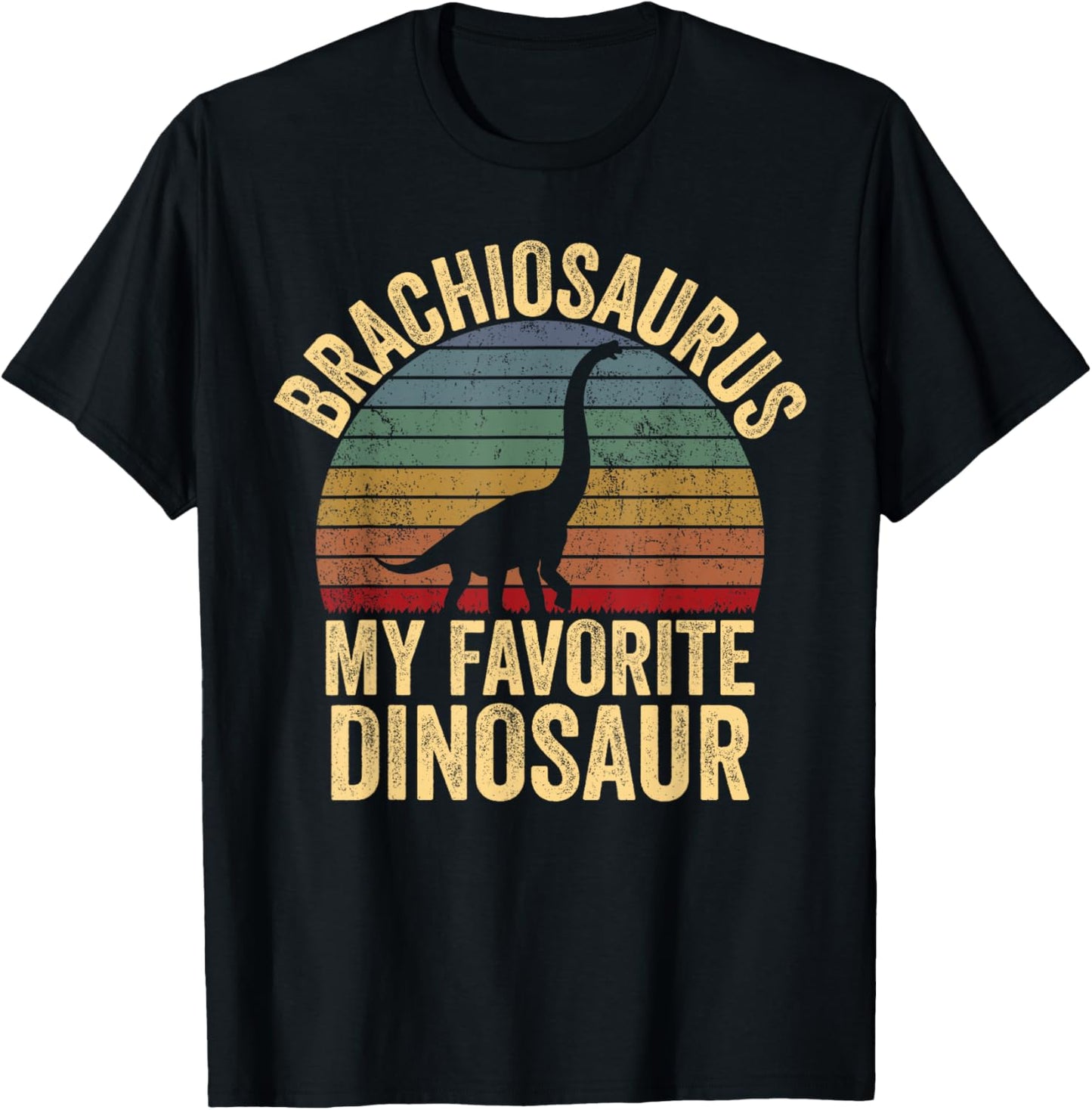 Brachiosaurus Is My Favorite Dinosaur - Dino Lover Kids T-Shirt